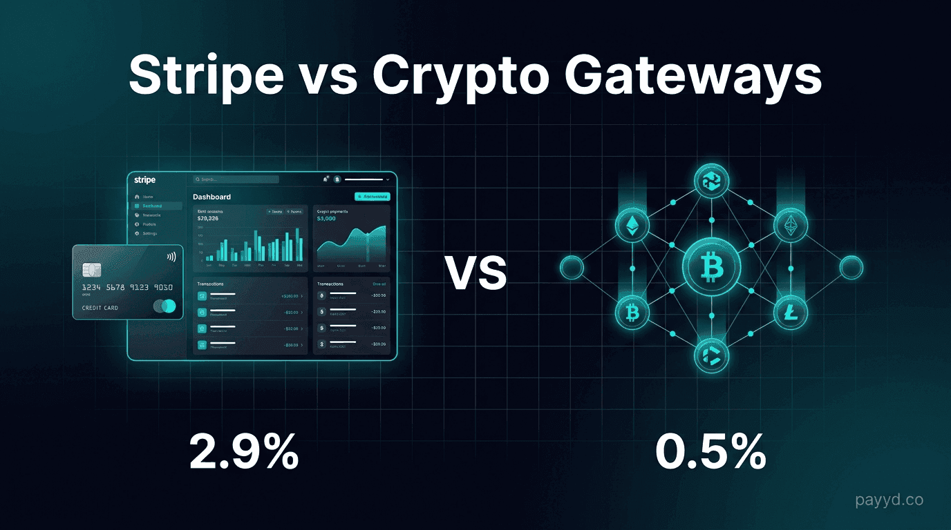 Stripe vs Crypto Payment Gateways: Which Should Your Business Use?